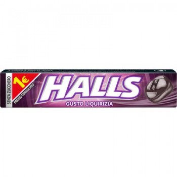 HALLS LIQUIRIZIA S.Z PZ.20
