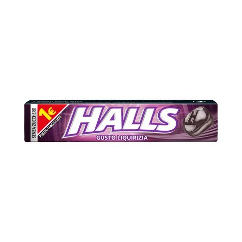 HALLS LIQUIRIZIA S.Z PZ.20