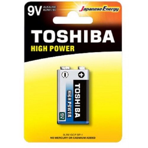 TOSHIBA 9V BLIS. 1PILA PZ.12