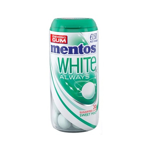 PER MENTOS GUM WHITE ALW VERDE 10 PZ