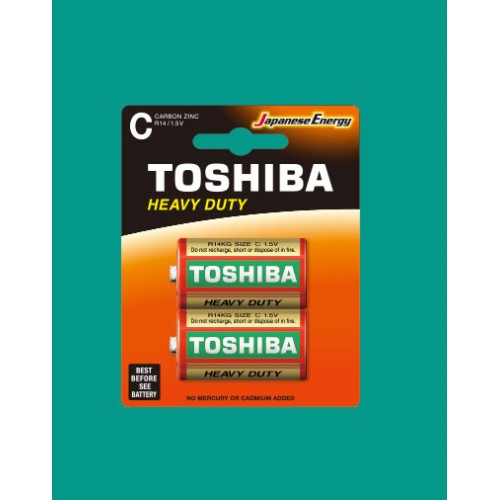 TOSHIBA ZINC MEZZA TORCIA BLIS. 2PILE...